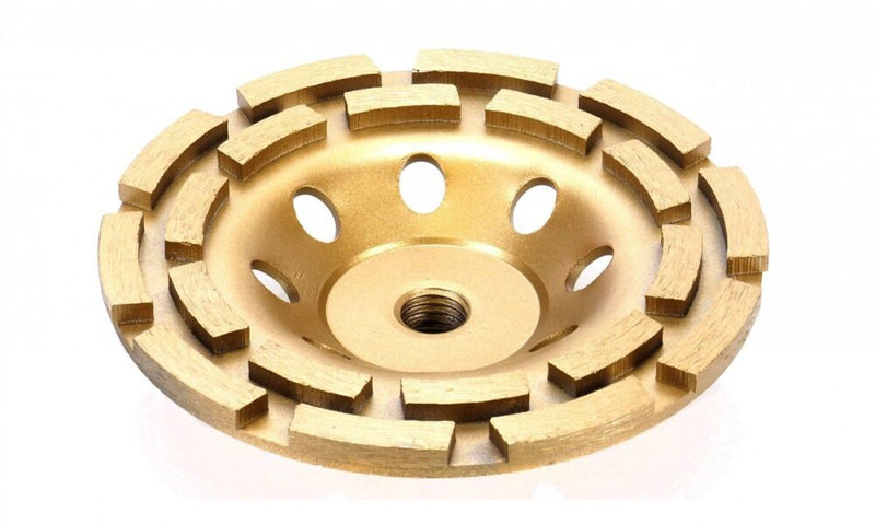 Diamantkopp­slipskiva för betong 125 mm, segmenterad