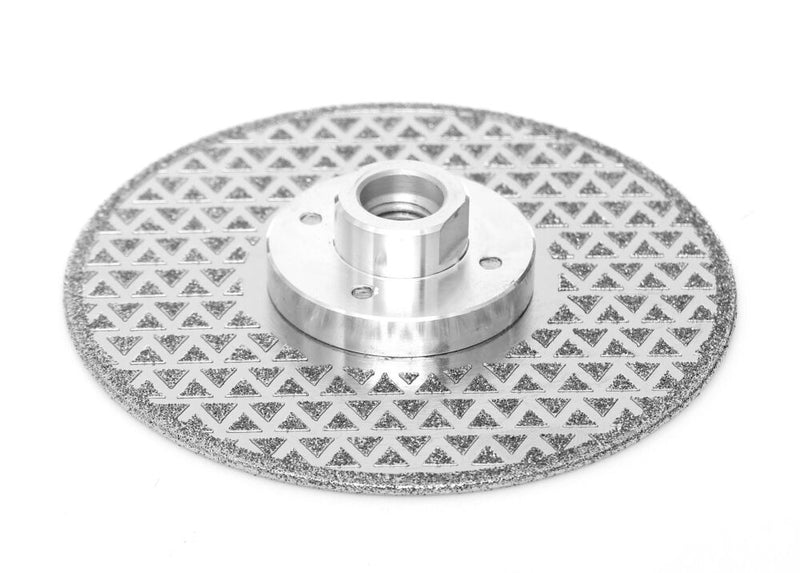 Diamantskiva 2-i-1 för kapning och slipning av kakel, sten och keramik – torrkapning 125 mm M14