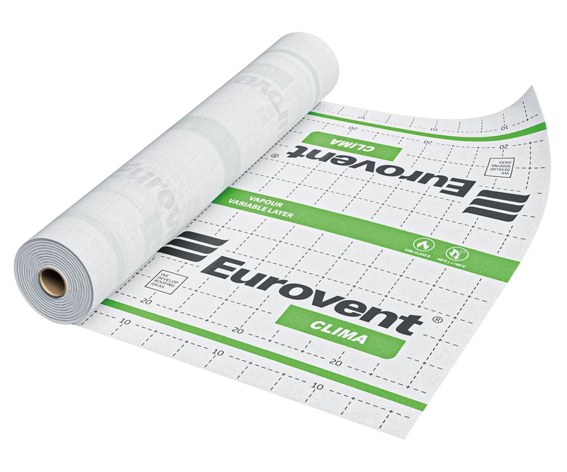 Clima 85 g/m² Ångbromsduk 75m² 1,5×50m