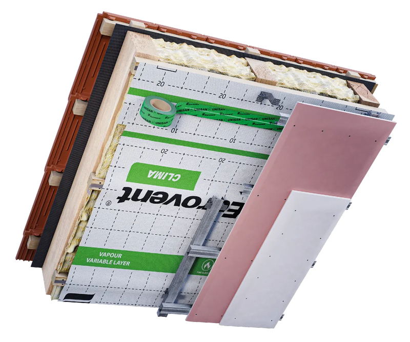 Clima 85 g/m² Ångbromsduk 75m² 1,5×50m