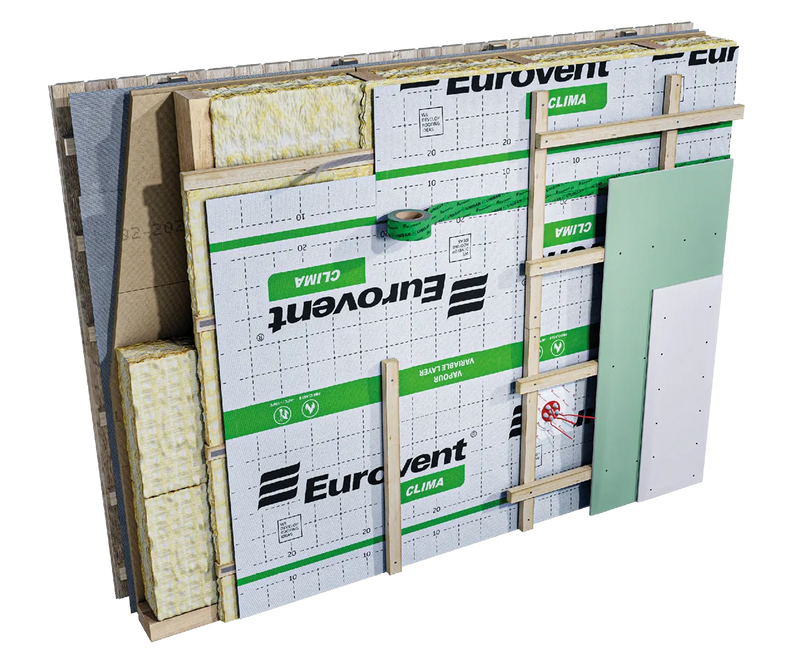 Clima 85 g/m² Ångbromsduk 75m² 1,5×50m